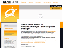 Tablet Screenshot of meyersolar.de